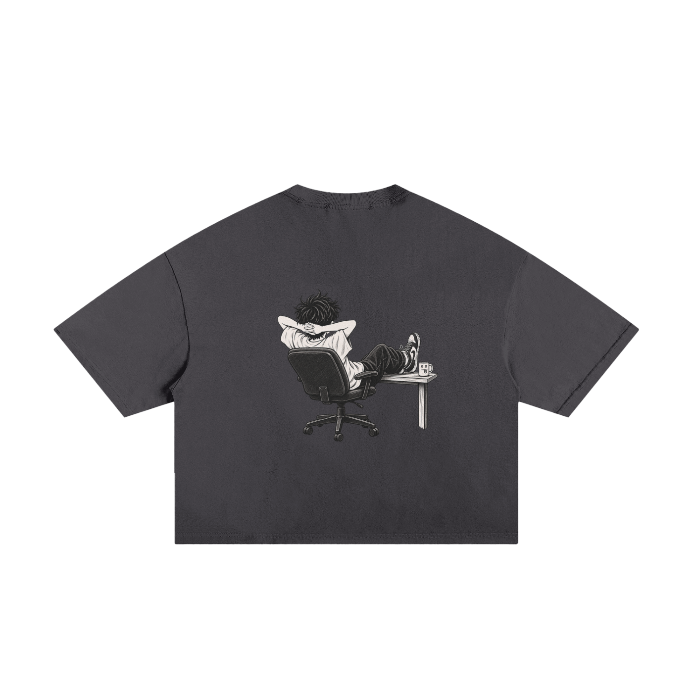 Classic Frayed Boxy Tee