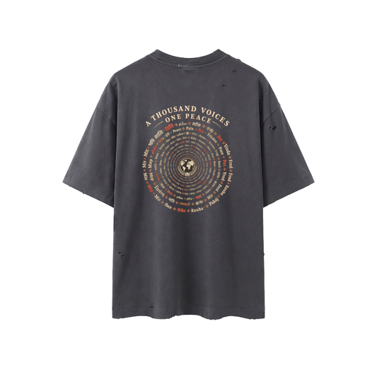 Thousand voice peace Oversized T-Shirt