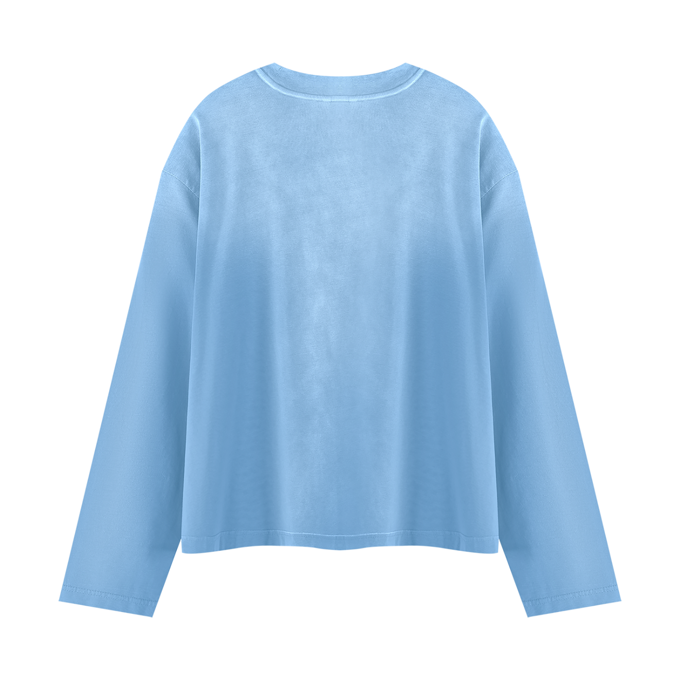Unisex Sunfade Boxy Long Sleeve T-Shirt