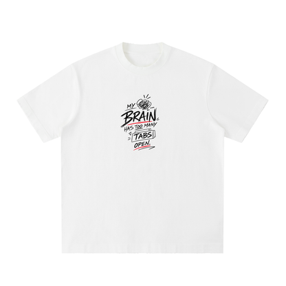 Heavyweight Vintage Washed Frayed T-Shirt