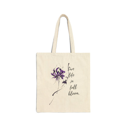 Cotton Canvas Tote Bag