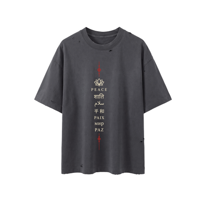 Thousand voice peace  Oversized T-Shirt