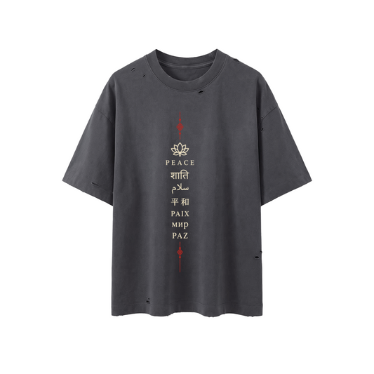 Thousand voice peace  Oversized T-Shirt