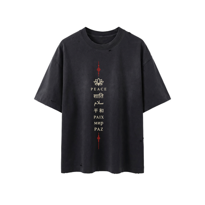 Thousand voice peace  Oversized T-Shirt