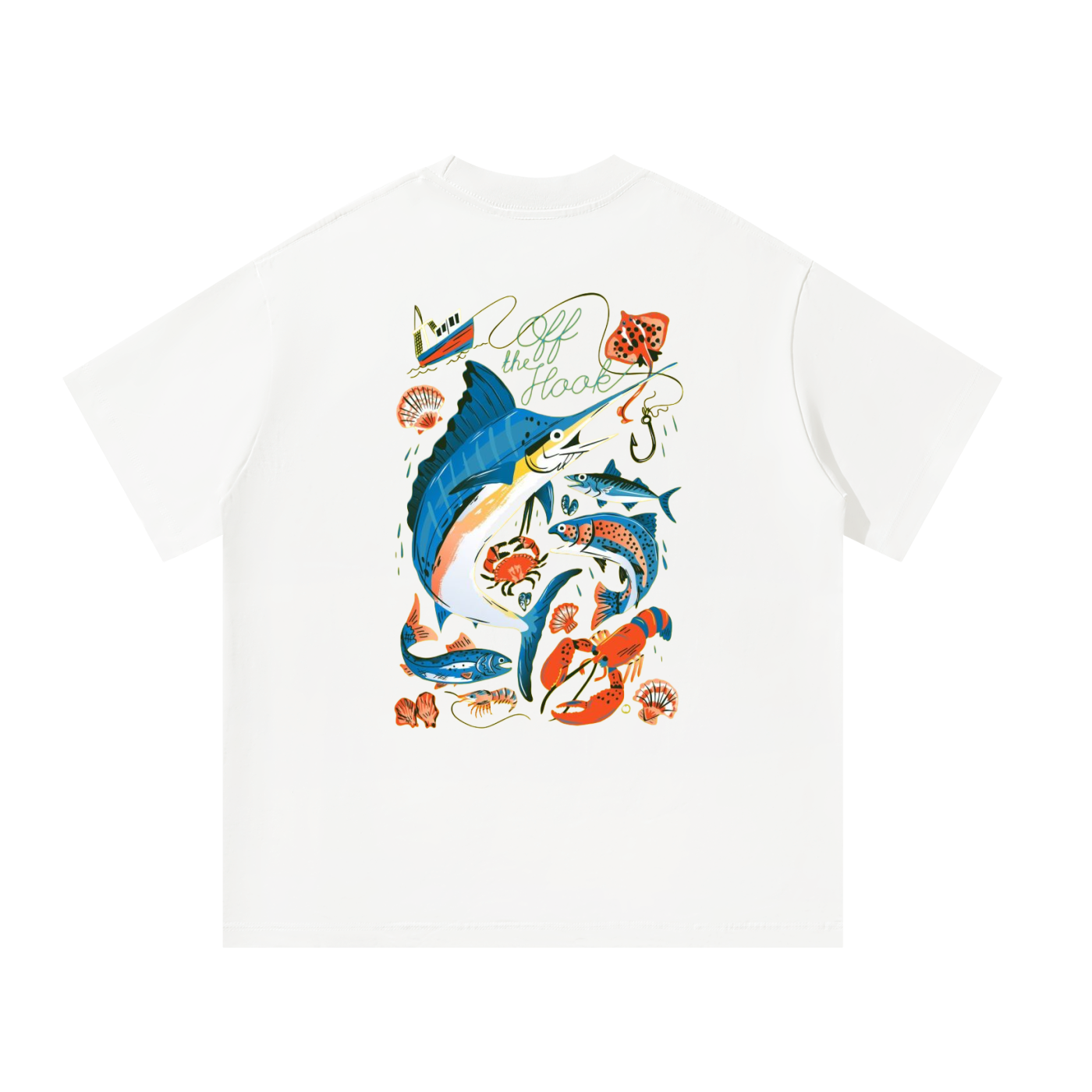 Off The Hook Oversized Tee