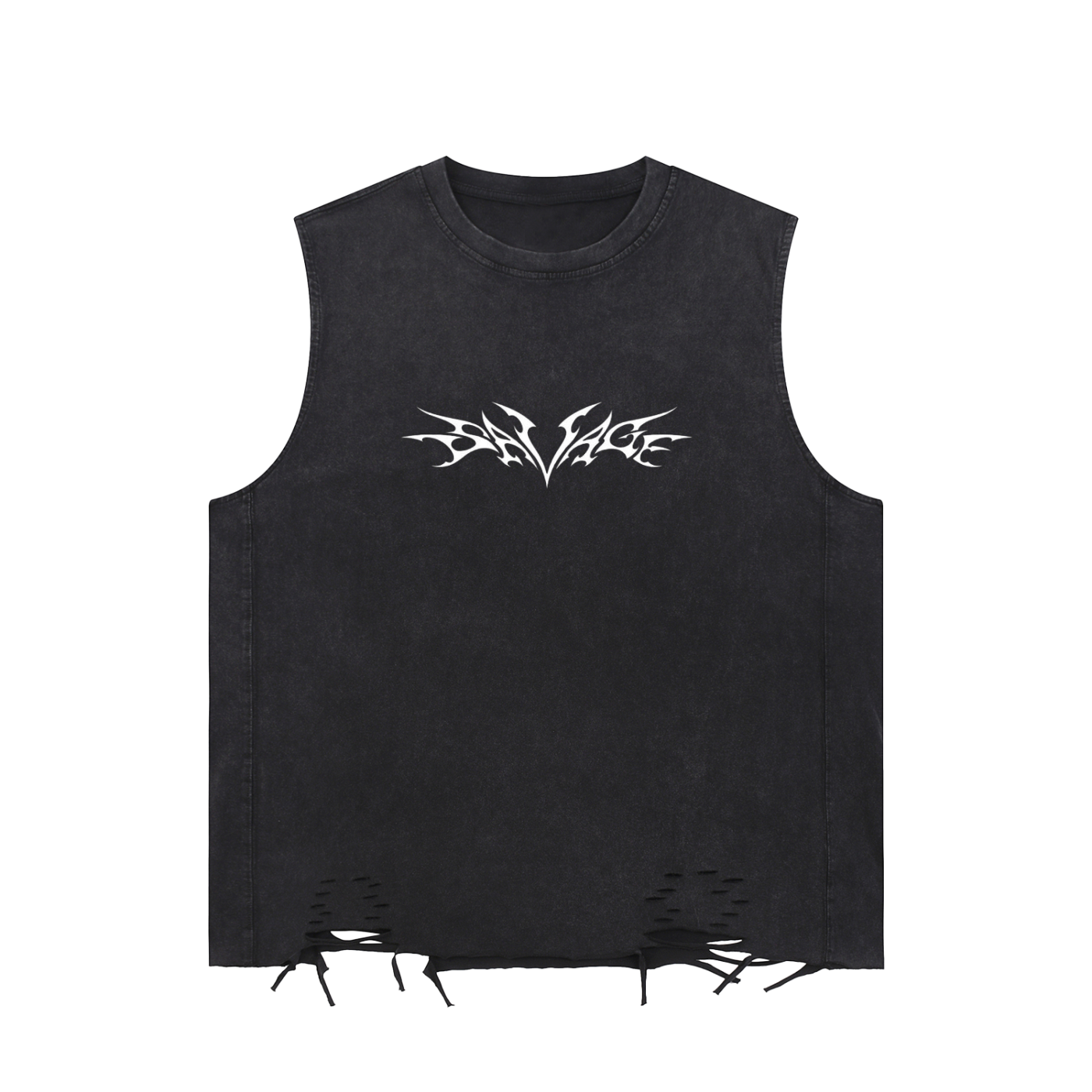 UNBROKEN | Raw-Hem Tank Top