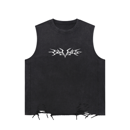 UNBROKEN | Raw-Hem Tank Top