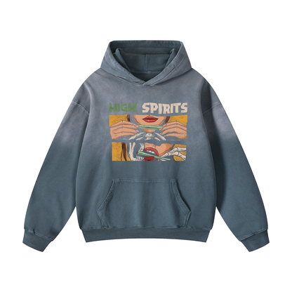 HIGH SPIRIT | Heavyweight Sunfade Hoodie