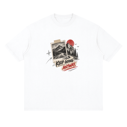 Streetwear Loose Drop Shoulder T-Shirt