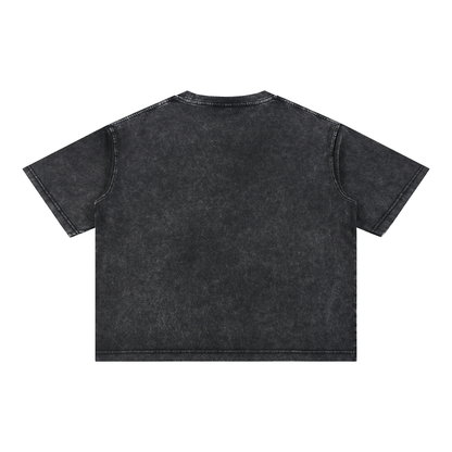 Black Wash cotton t-shirt