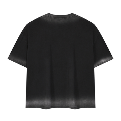 Unisex Boxy Sunfade Vintage Wash T-Shirt