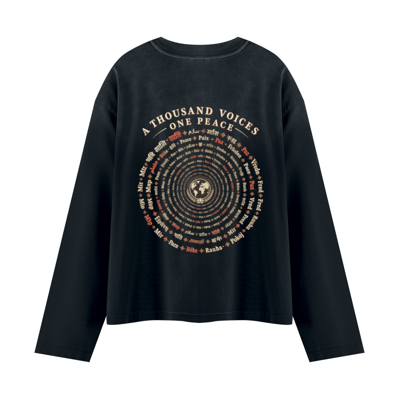 A Thousand Voice Peace Long Sleeve T-Shirt