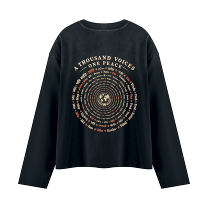 A Thousand Voice Peace Long Sleeve T-Shirt