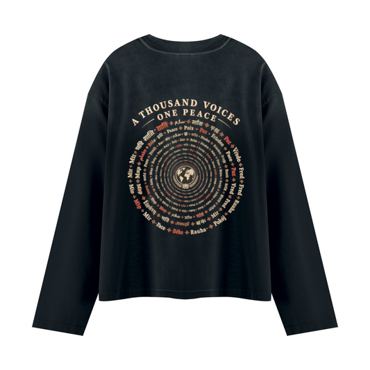 A Thousand Voice Peace Long Sleeve T-Shirt