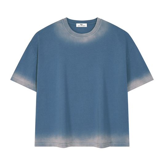 Unisex Boxy Sunfade Vintage Wash T-Shirt