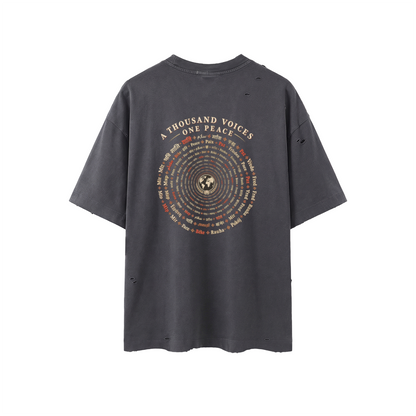 Thousand voice peace  Oversized T-Shirt