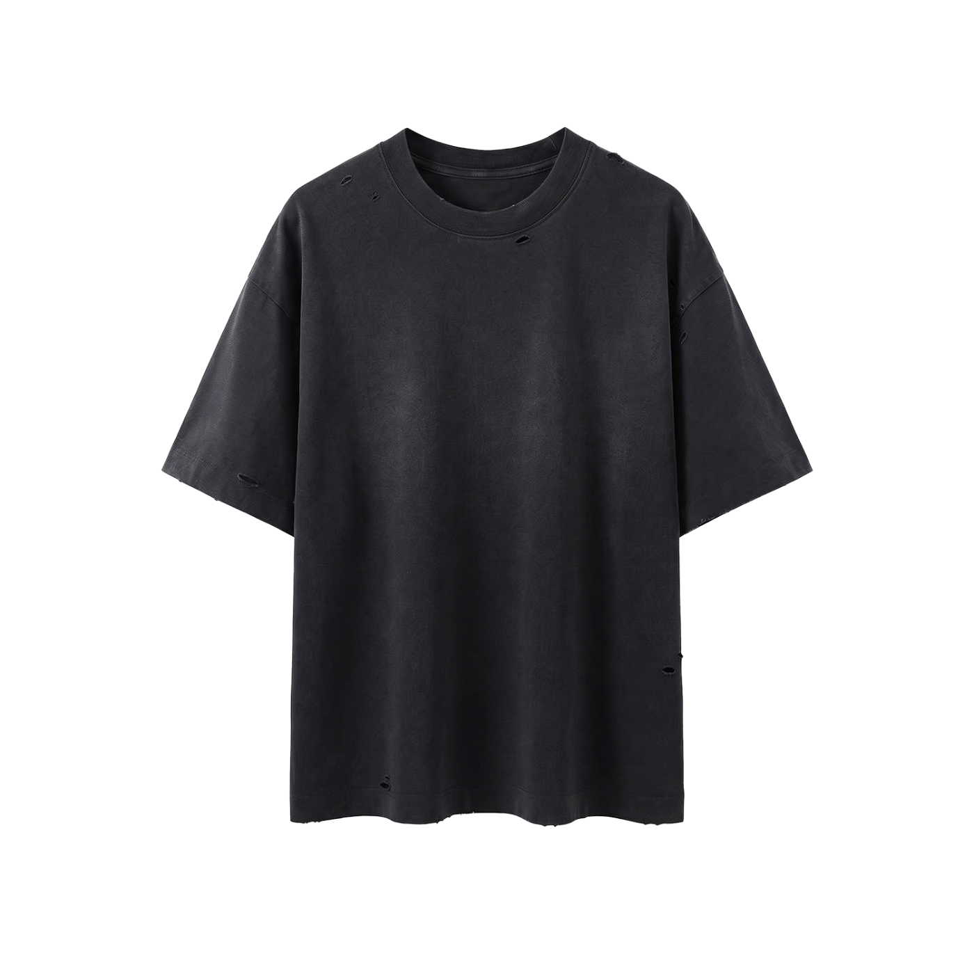 Vintage Washed Distressed Boxy Oversized T-Shirt