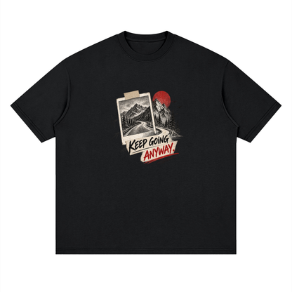 Streetwear Loose Drop Shoulder T-Shirt
