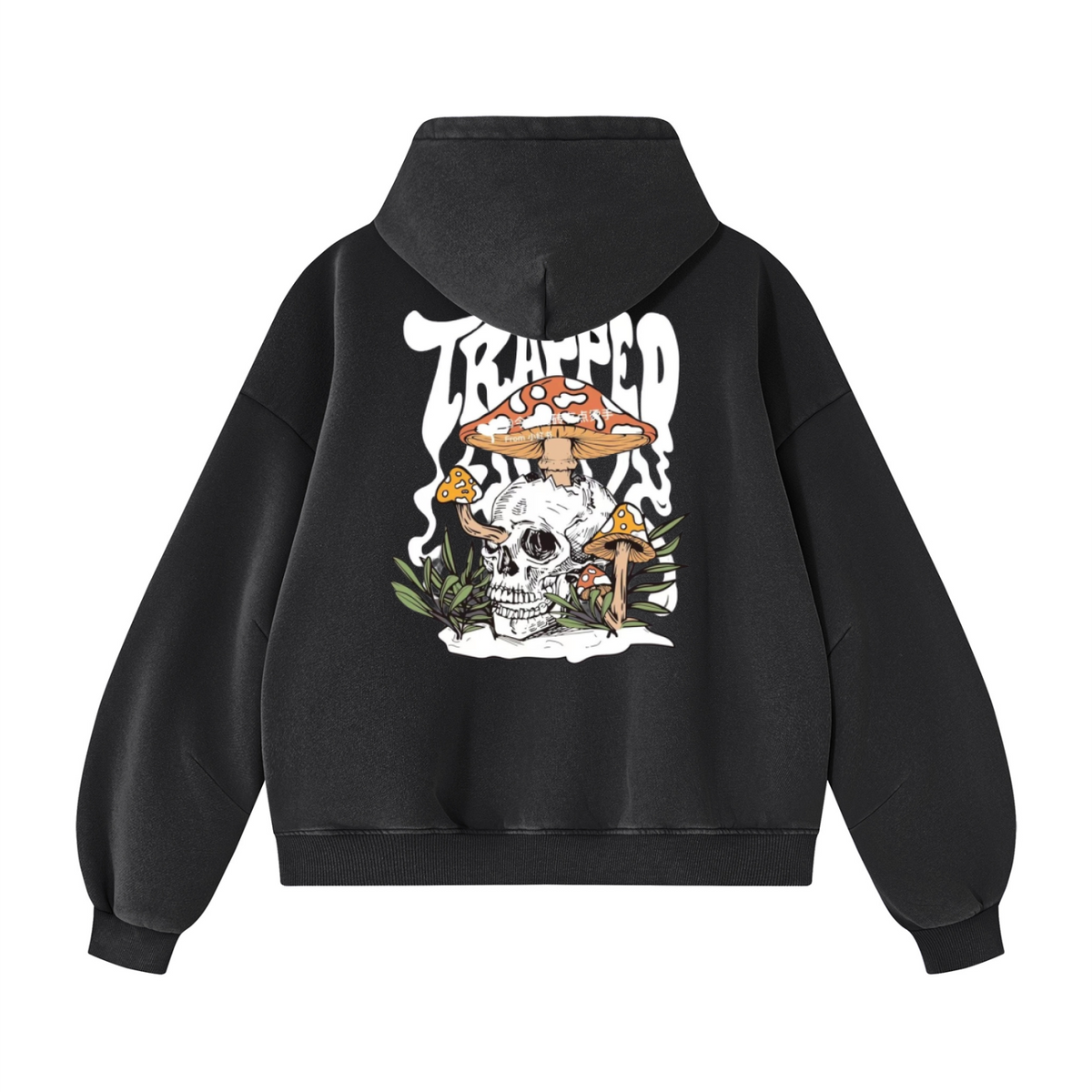 TRIPPED |  Vintage Wash Boxy Hoodie