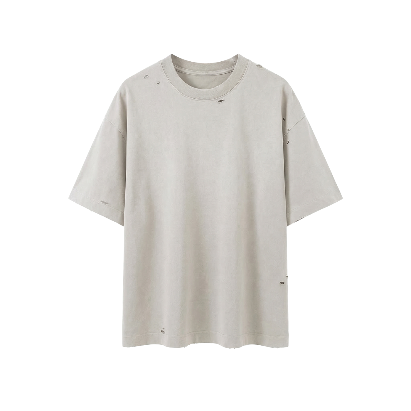 Vintage Washed Distressed Boxy Oversized T-Shirt