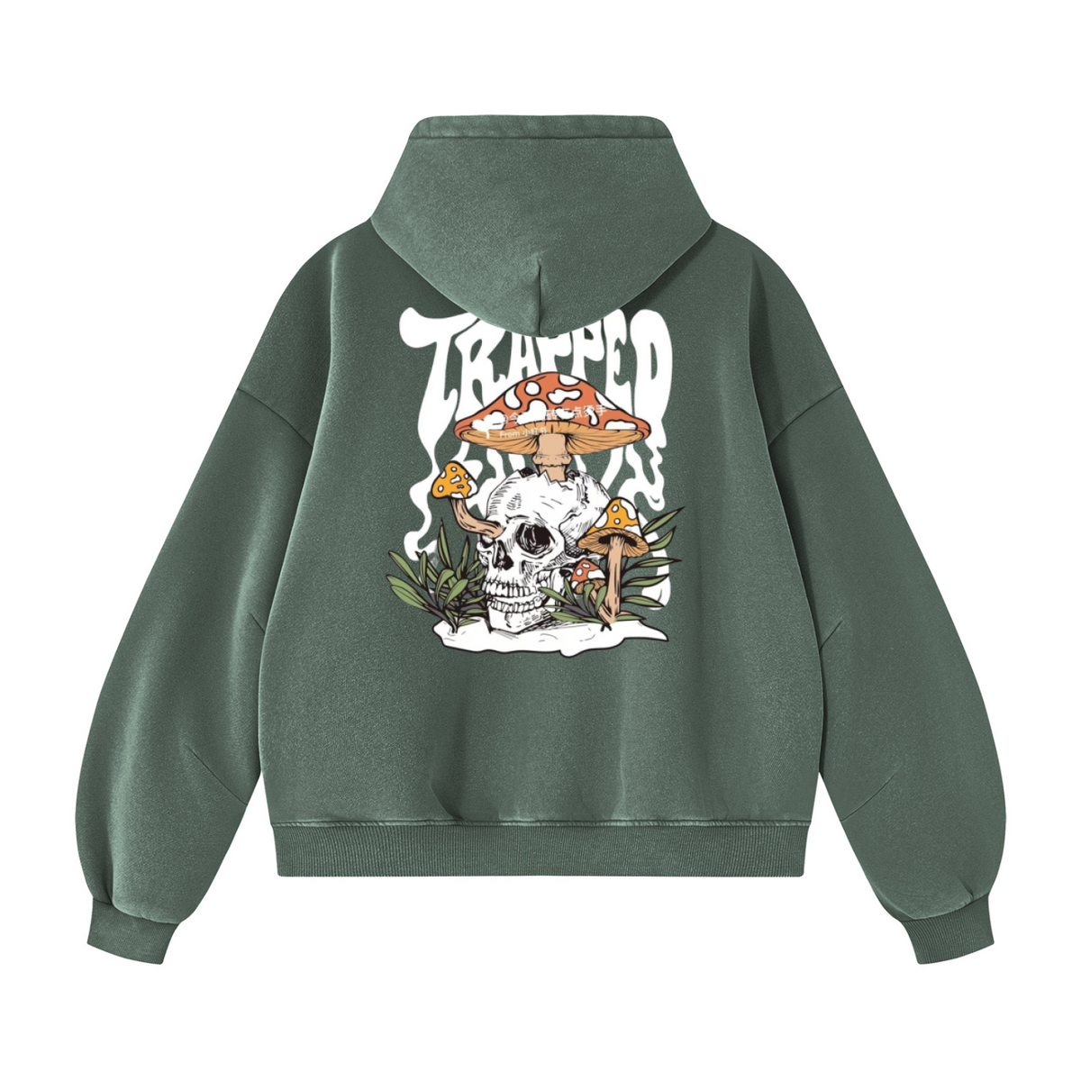 TRIPPED |  Vintage Wash Boxy Hoodie