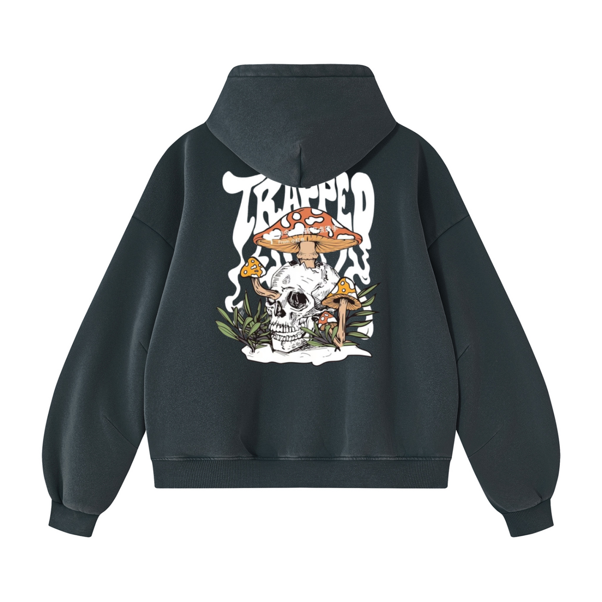 TRIPPED |  Vintage Wash Boxy Hoodie