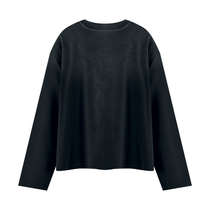 Unisex Sunfade Boxy Long Sleeve T-Shirt