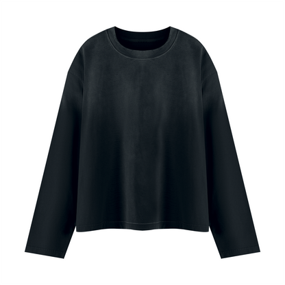 Unisex Sunfade Boxy Long Sleeve T-Shirt