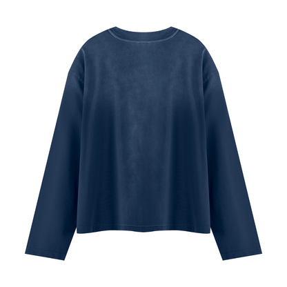 Unisex Sunfade Boxy Long Sleeve T-Shirt