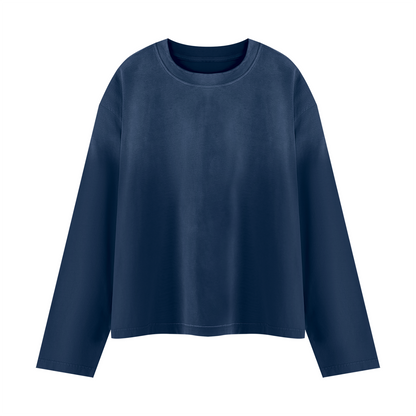 Unisex Sunfade Boxy Long Sleeve T-Shirt