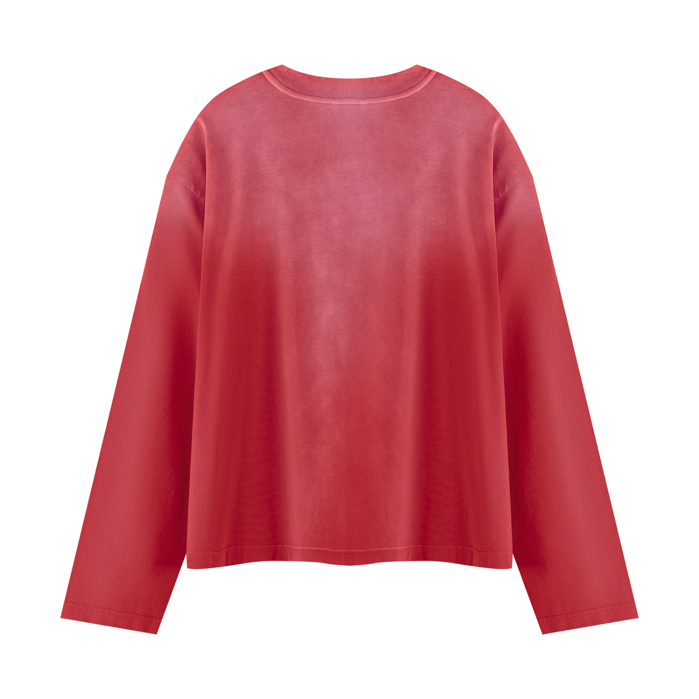 Unisex Sunfade Boxy Long Sleeve T-Shirt