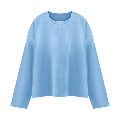 Unisex Sunfade Boxy Long Sleeve T-Shirt