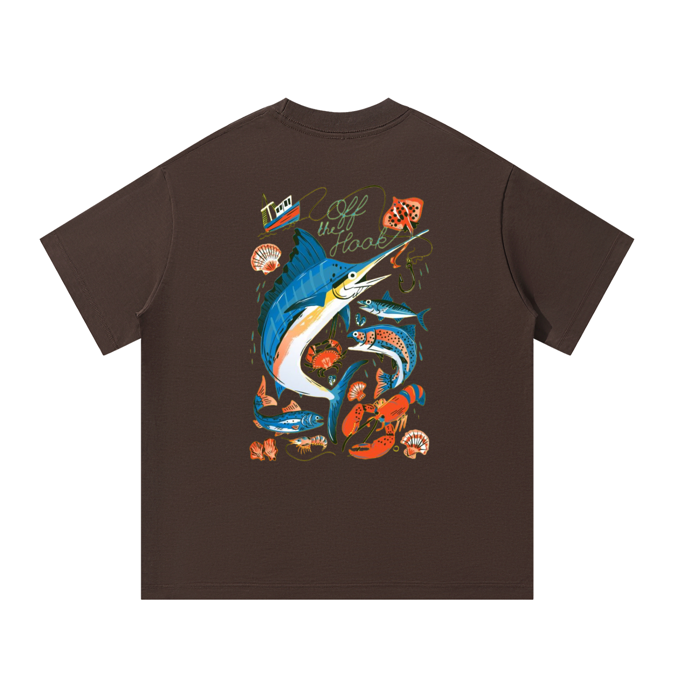 Off The Hook Oversized Tee