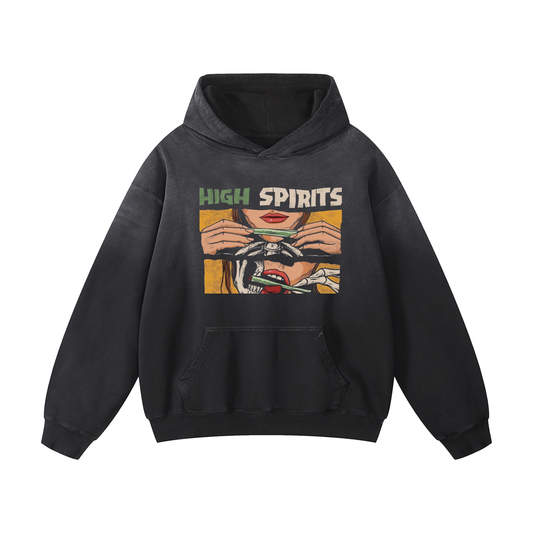 HIGH SPIRIT | Heavyweight Sunfade Hoodie
