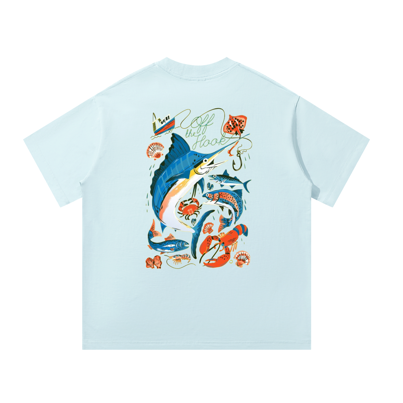 Off The Hook Oversized Tee