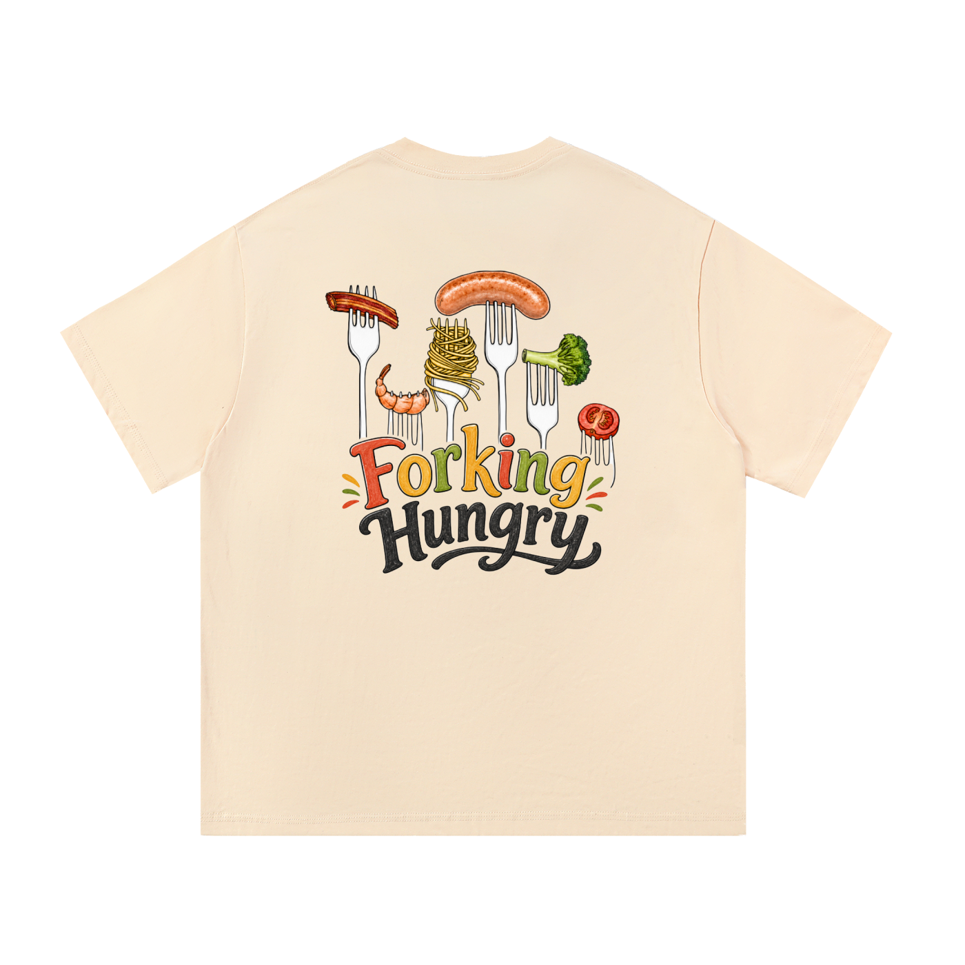 Forking Hungry Oversized Tee
