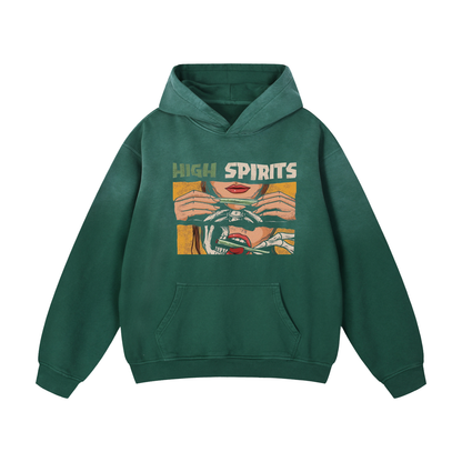 HIGH SPIRIT | Heavyweight Sunfade Hoodie