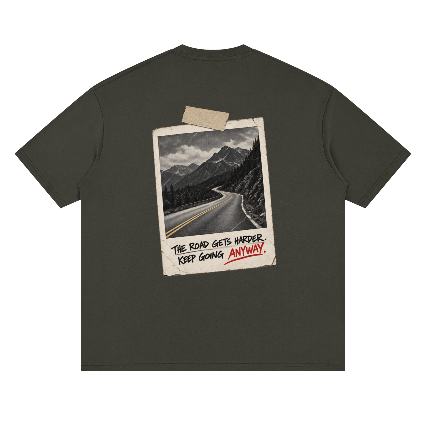 Streetwear Loose Drop Shoulder T-Shirt