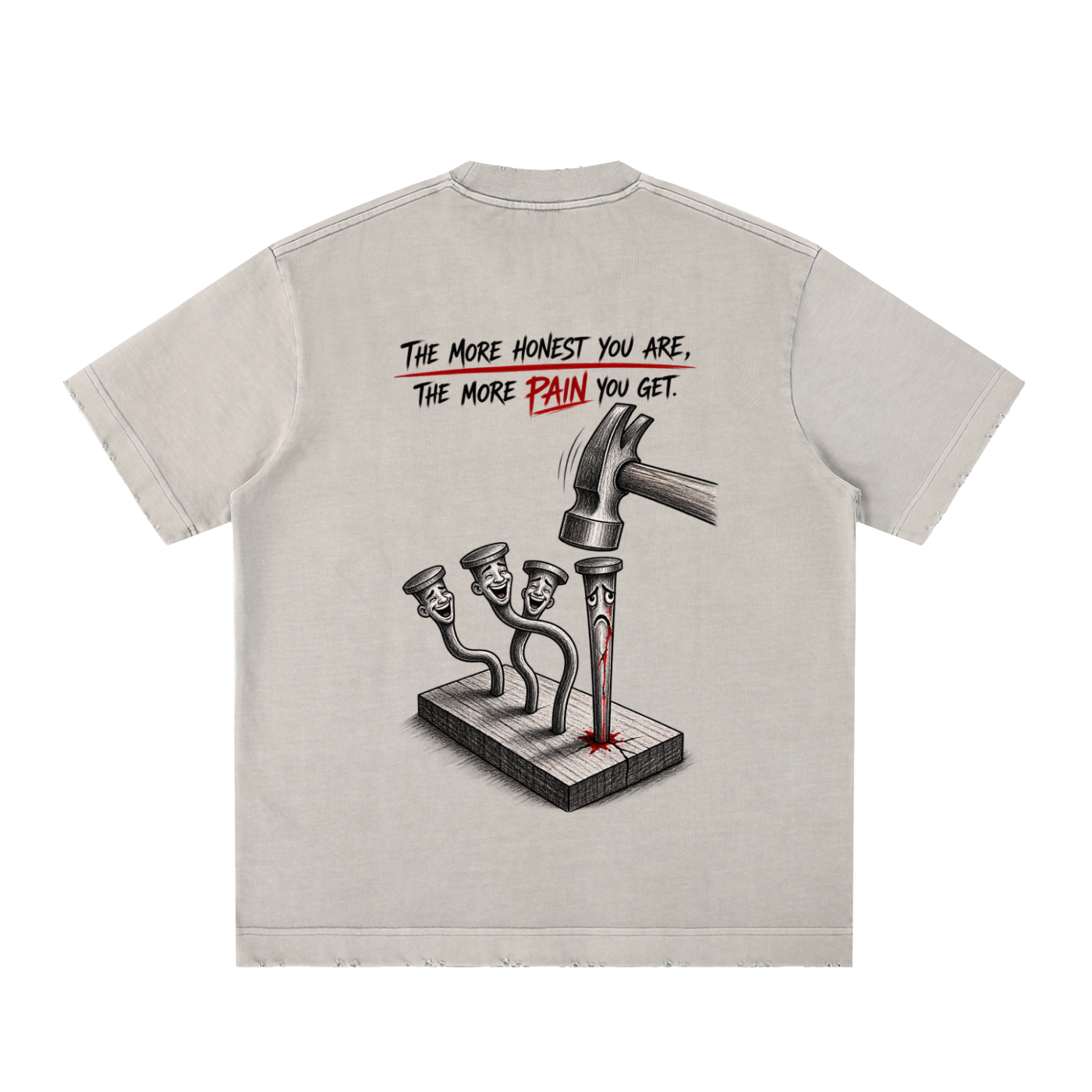 100 % Cotton fabric T-shirt with premium print