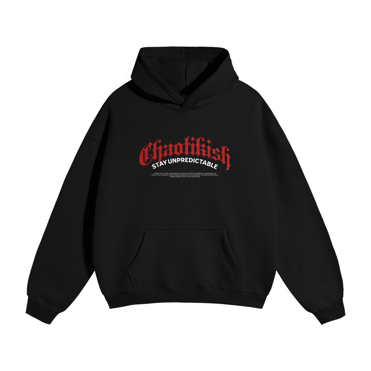 CHAOTIKISH | Oversize Hoodie