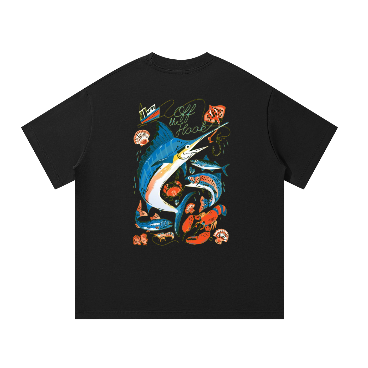 Off The Hook Oversized Tee