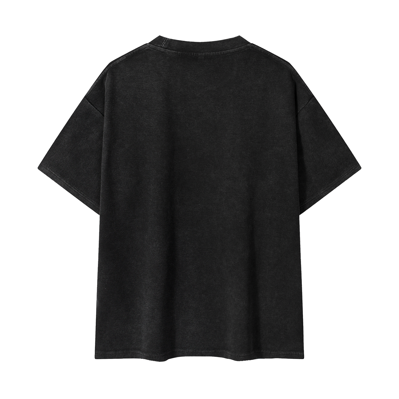 Mineral Wash Waffle Knit T-Shirt