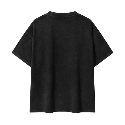 Mineral Wash Waffle Knit T-Shirt