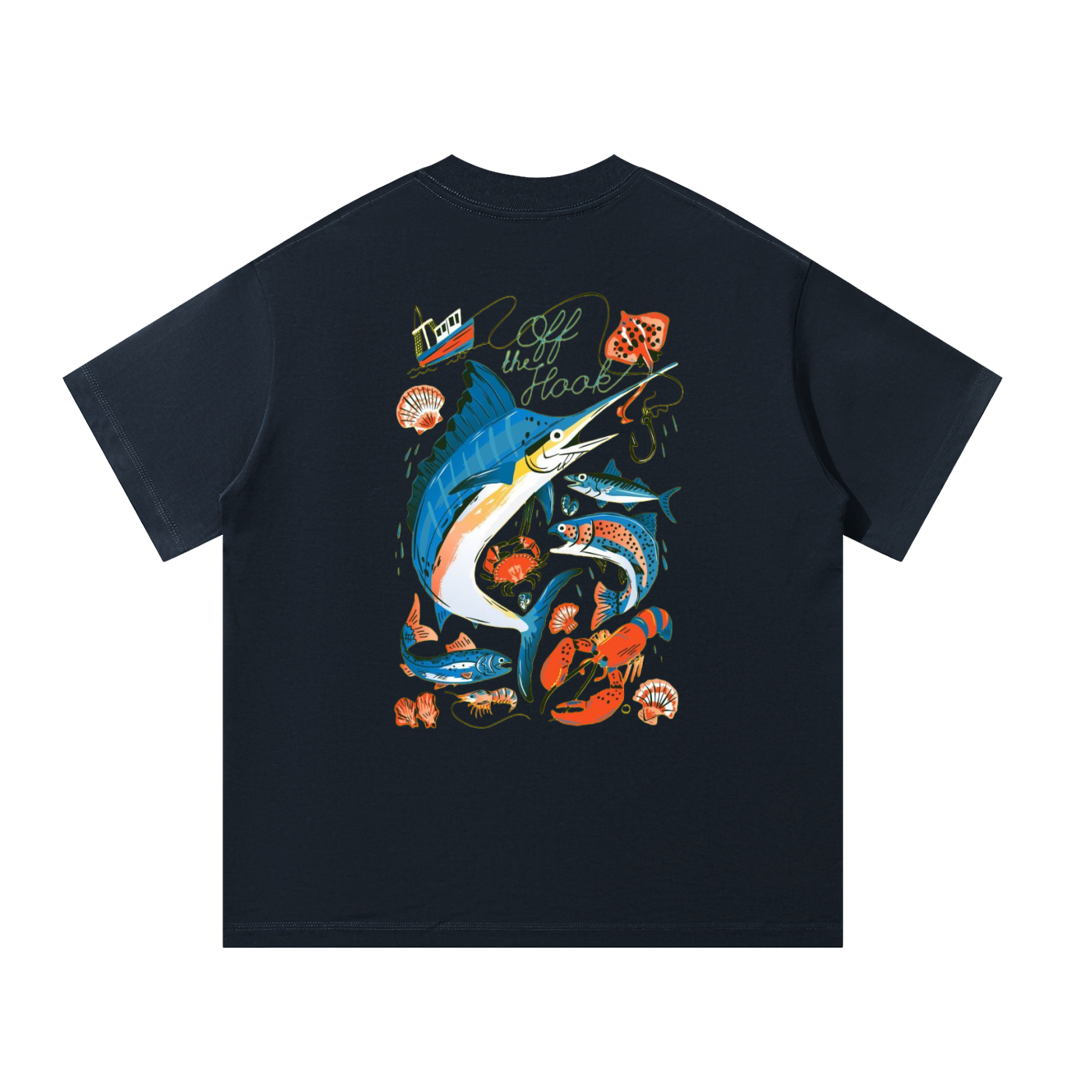 Off The Hook Oversized Tee
