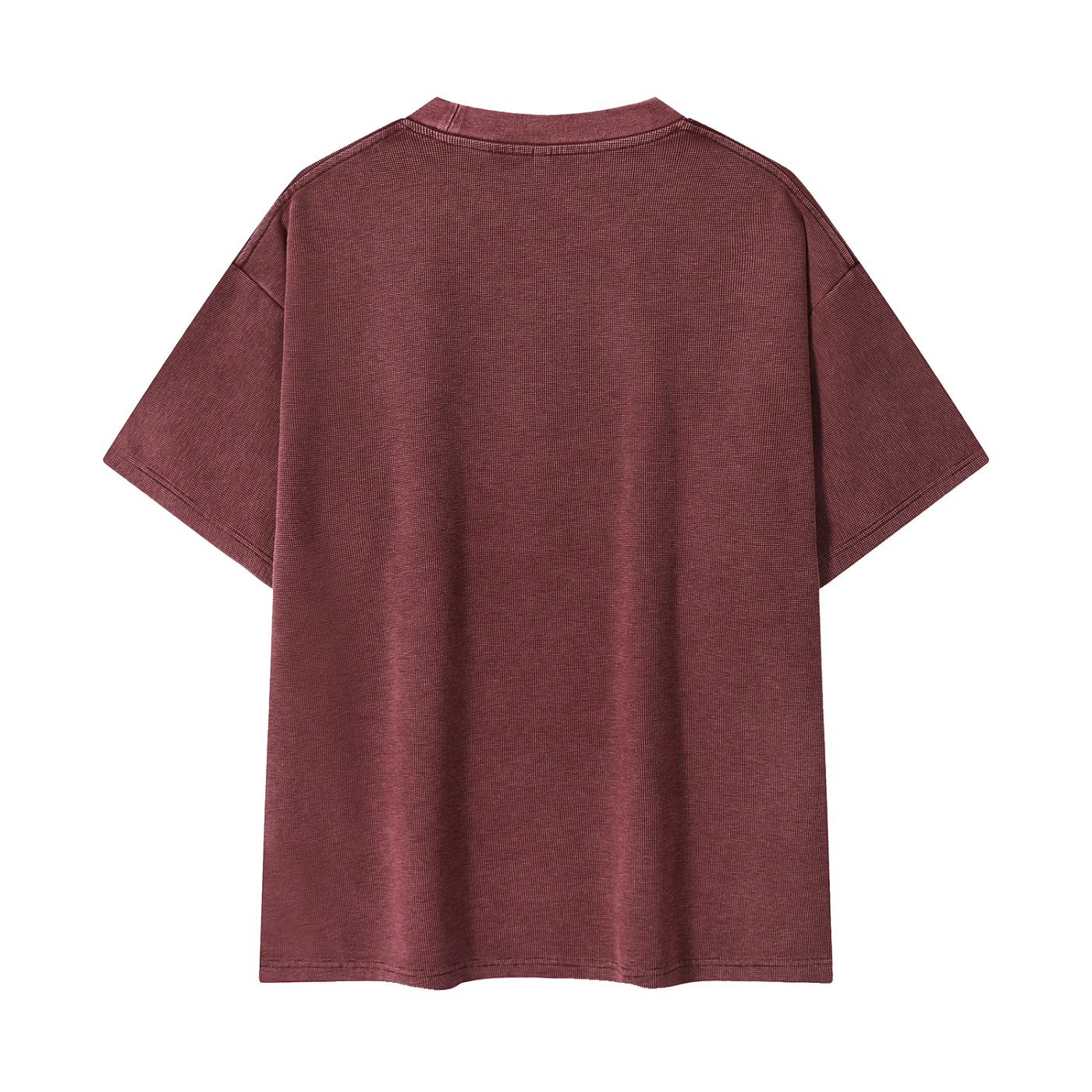 Mineral Wash Waffle Knit T-Shirt